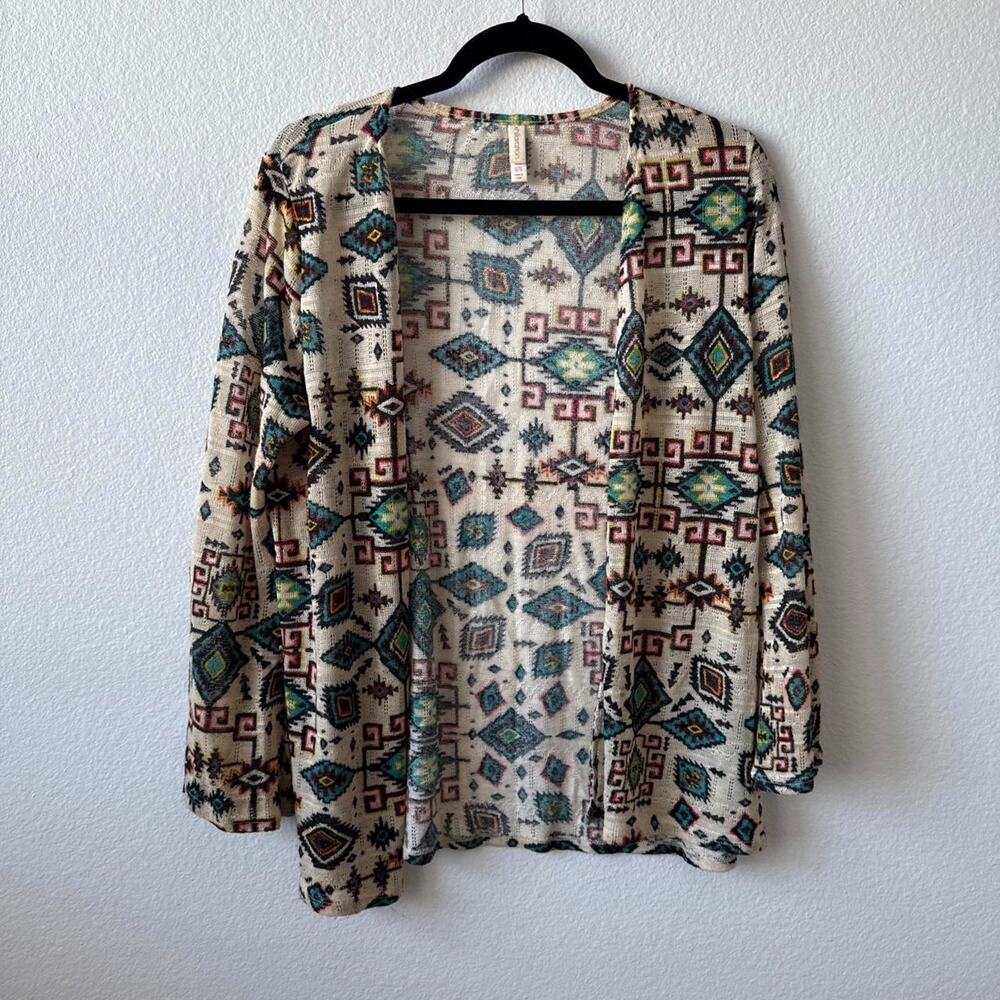 Vintage boho tribal cardigan